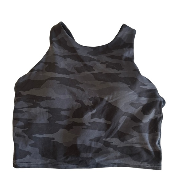 Athleta conscious crop camo print women’s small A-C cup - Picture 2 of 4